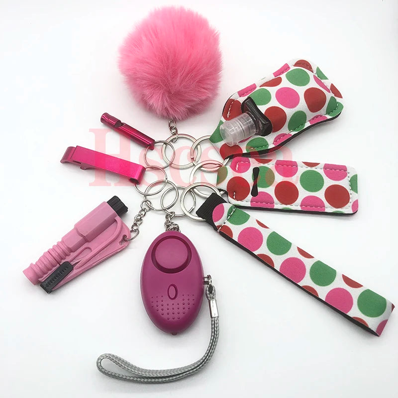 Porte-clés de survie pour femme, modèles au choix