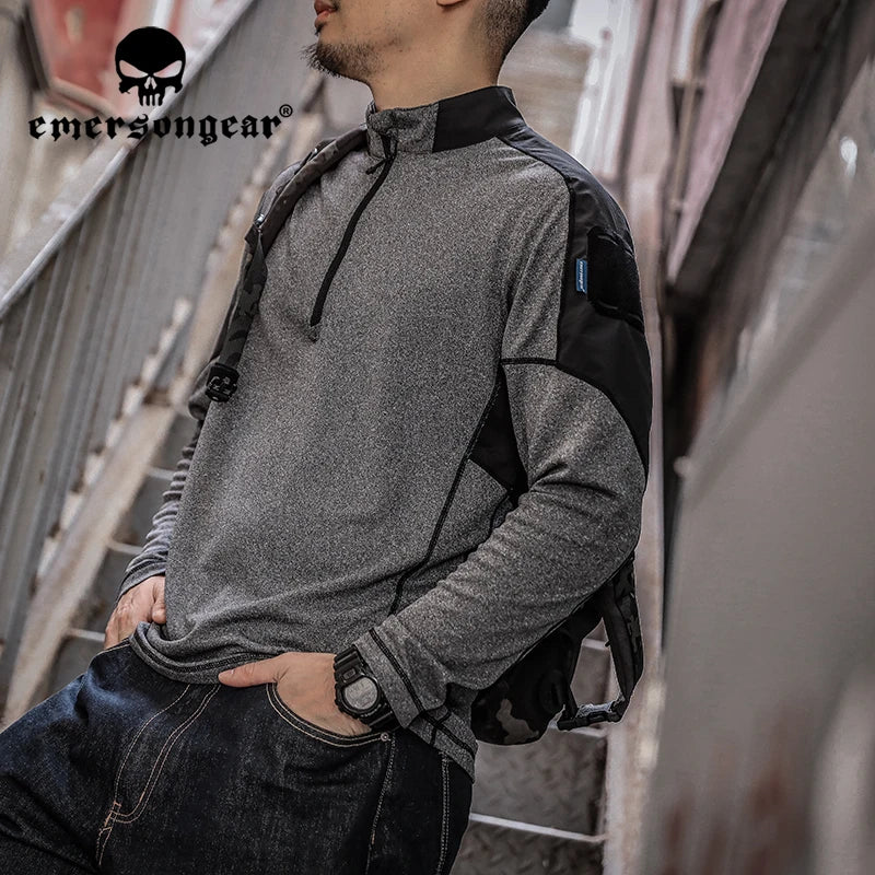 Emersongear BlueLabel Tactical Hunter Polo Manches Longues - BLACKBEARD OUTDOOR INDUSTRIES