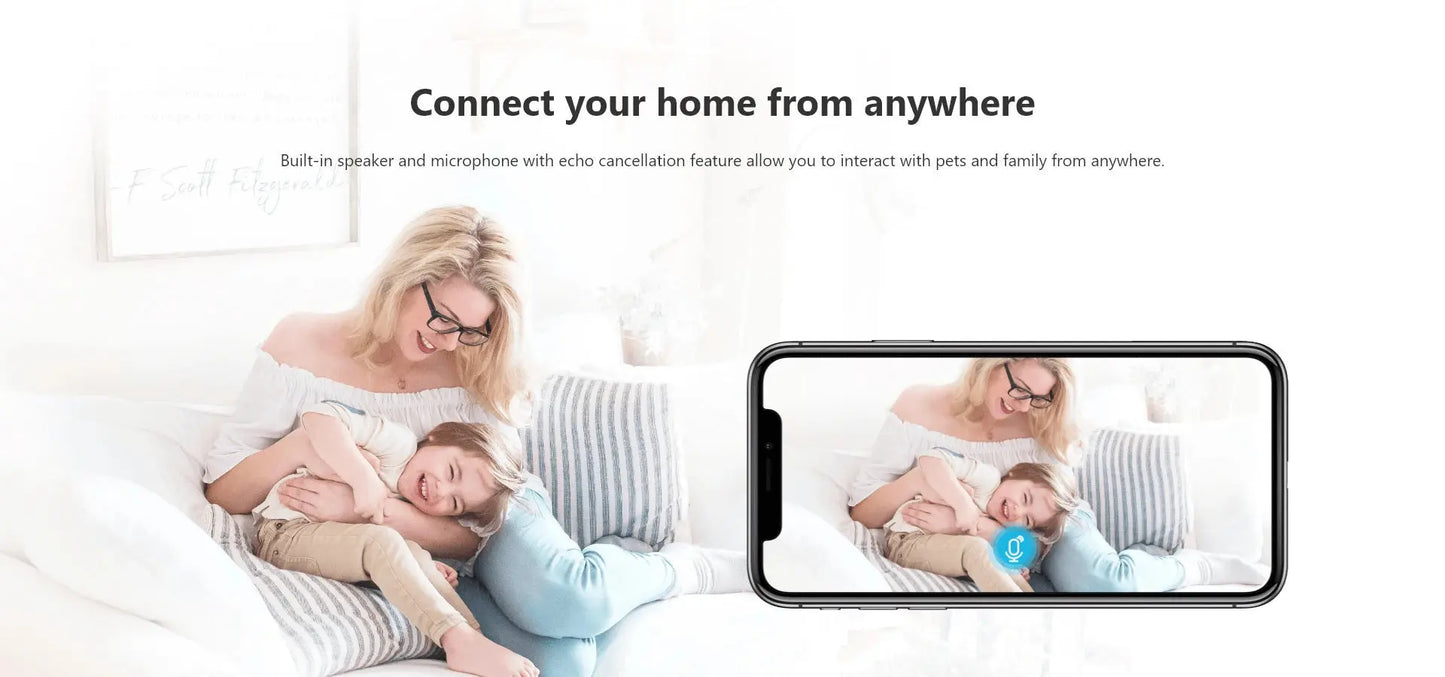 IMOU Ranger 2C 2MP – Caméra de Surveillance WiFi Intérieure à 360° | Babyphone | Détection Humaine | Audio Bidirectionnel | Vision Nocturne Ma boutique