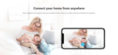 IMOU Ranger 2C 2MP – Caméra de Surveillance WiFi Intérieure à 360° | Babyphone | Détection Humaine | Audio Bidirectionnel | Vision Nocturne Ma boutique