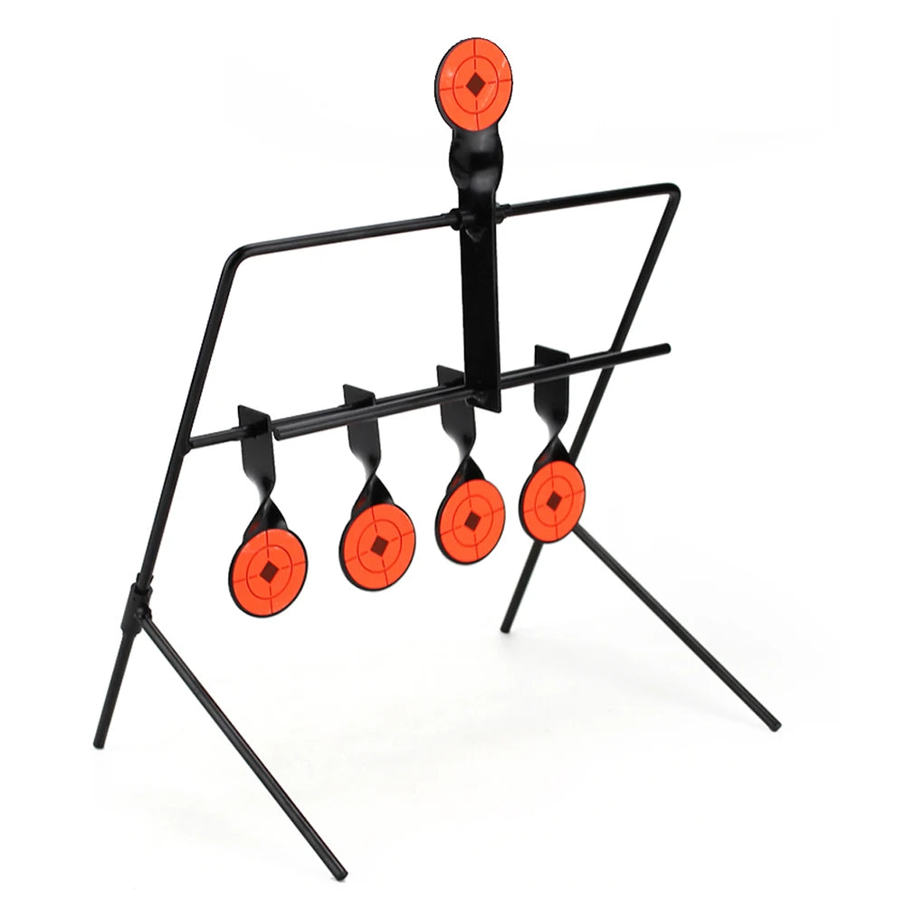 Cible de tir métallique basculante à réarmement ZS-072