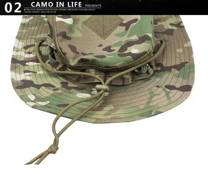 Chapeau Tactique Camo Unisexe – Casquette de Pêche, Randonnée et Soleil - BLACKBEARD OUTDOOR INDUSTRIES