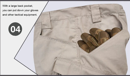 Pantalon Cargo Tactique Homme Outdoor – Imperméable SWAT Camouflage Multi-Poches - BLACKBEARD OUTDOOR INDUSTRIES