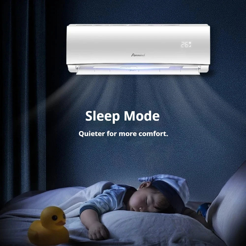 Climatiseur Mural Split Inverter 9000 à 24000 BTU - Chaud/Froid avec Télécommande - BLACKBEARD OUTDOOR INDUSTRIES