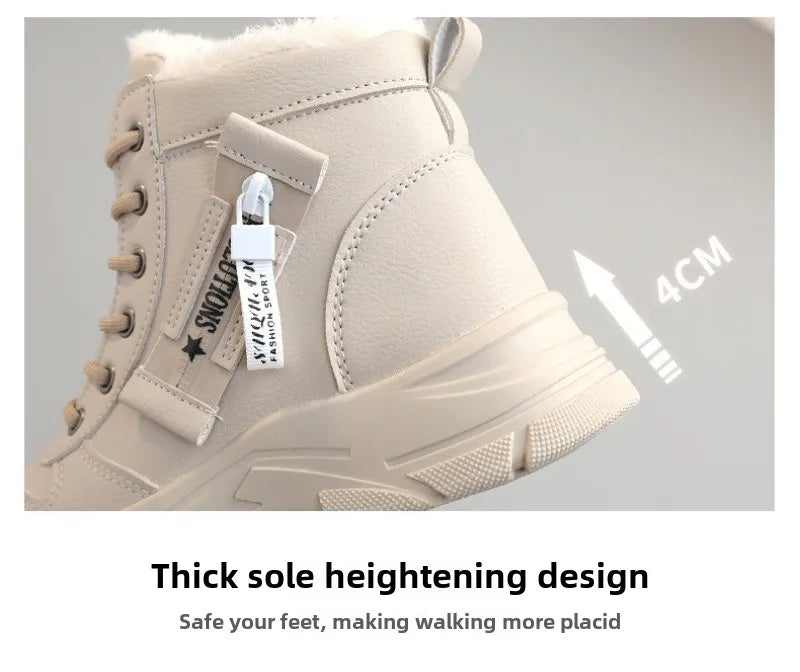 Bottines Femme Hiver 2024 – Chaussures Chaudes Imperméables à Lacets - BLACKBEARD OUTDOOR INDUSTRIES