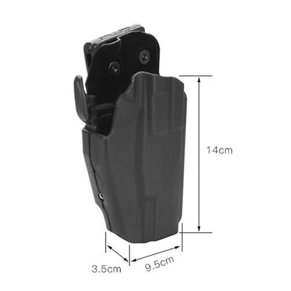 Ceinture Tactique IPSC Double Couche – Holster & Porte-Chargeur Inclus