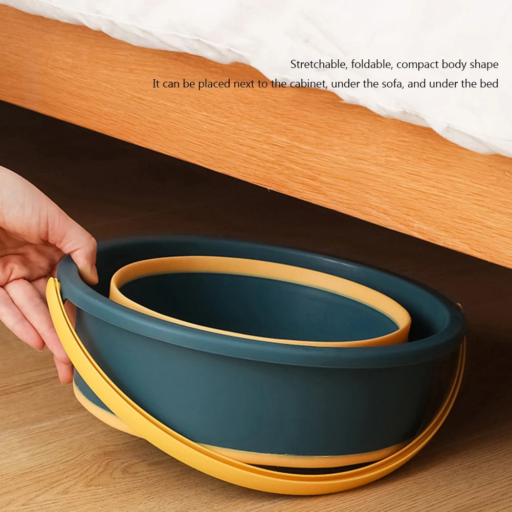 Seau Pliable avec Couvercle 5L / 10L / 17L — Seau Multi-Usages Portable pour Camping, Voiture, Pêche, Maison - BLACKBEARD OUTDOOR INDUSTRIES