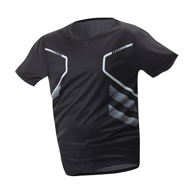 T-shirt Homme Imprimé Séchage Rapide | Respirant Manches Courtes | Coupe Ample Grande Taille | Lot de 1, 3 ou 4 - BLACKBEARD OUTDOOR INDUSTRIES