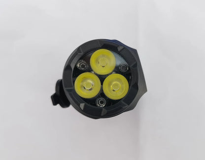 Mini lampe torche tactique rechargeable Type-C, 800 lumens