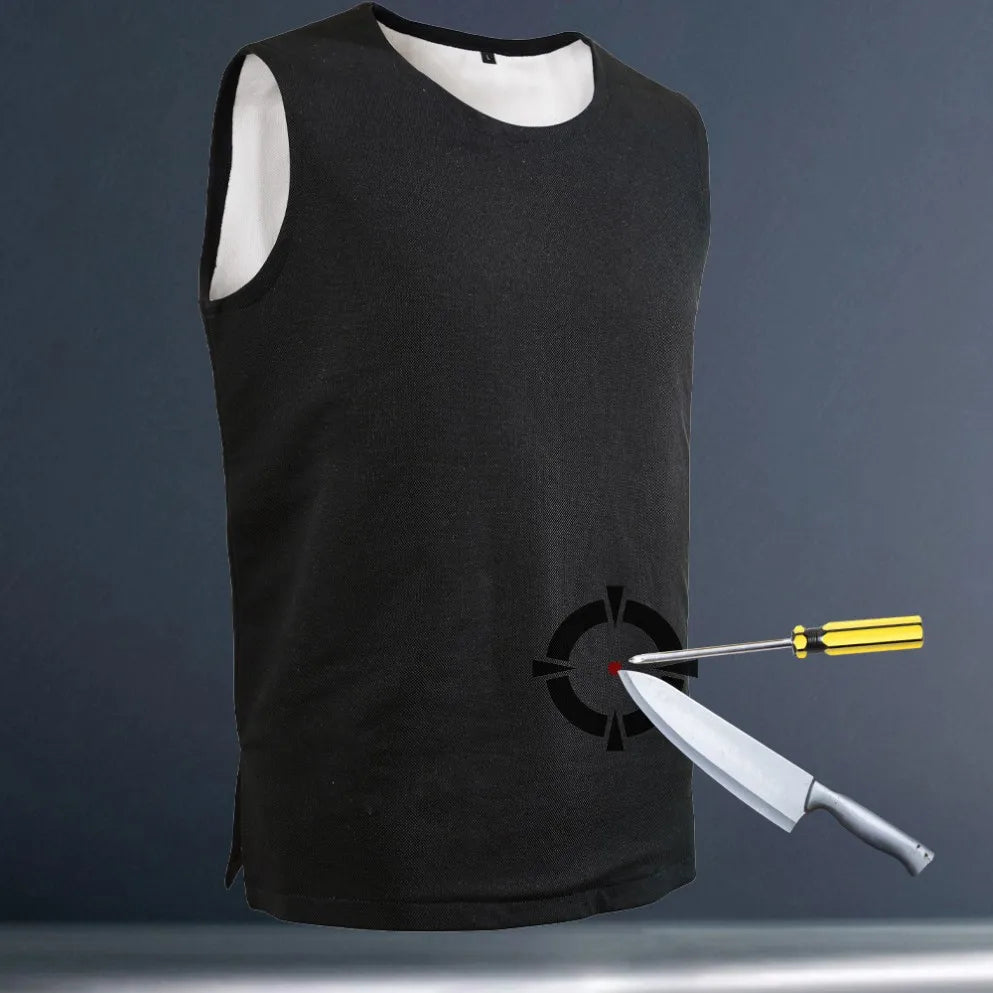Gilet Anti-Couteau Discret Niveau 5 Léger et Respirant