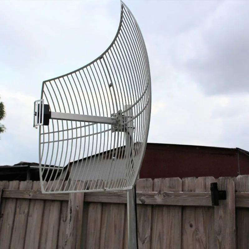 Antenne Parabolique Alfa Étanche 2.4GHz 15dBi – Réflecteur Haute Performance pour Réseau Wi-Fi 802.11b/g/n - BLACKBEARD OUTDOOR INDUSTRIES