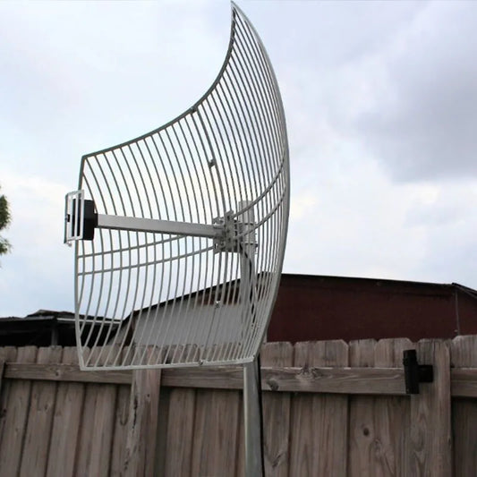 Antenne Parabolique Alfa Étanche 2.4GHz 15dBi – Réflecteur Haute Performance pour Réseau Wi-Fi 802.11b/g/n - BLACKBEARD OUTDOOR INDUSTRIES