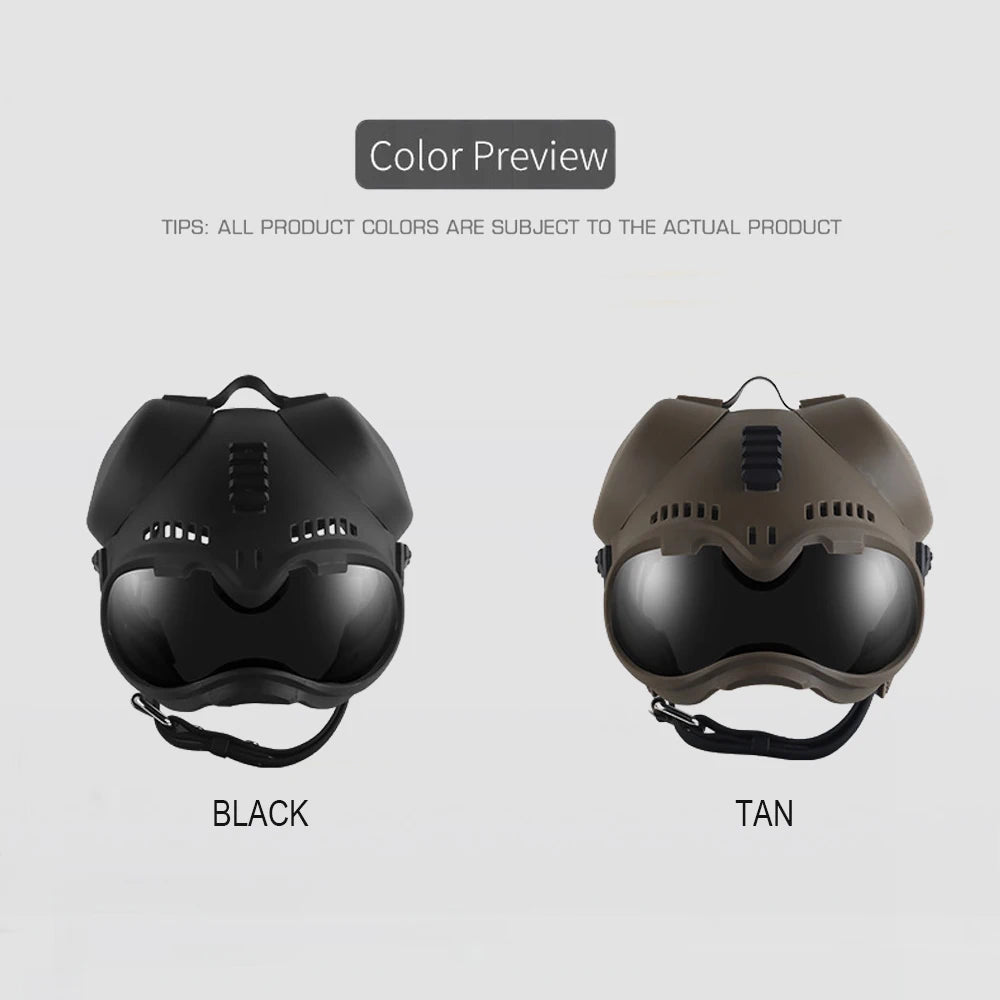 Casque tactique K9 pour chien avec lunettes protection - BLACKBEARD OUTDOOR INDUSTRIES
