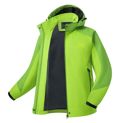 Veste Imperméable Femme Coupe-Vent à Capuche – Légère & Respirante pour Randonnée & Outdoor - BLACKBEARD OUTDOOR INDUSTRIES