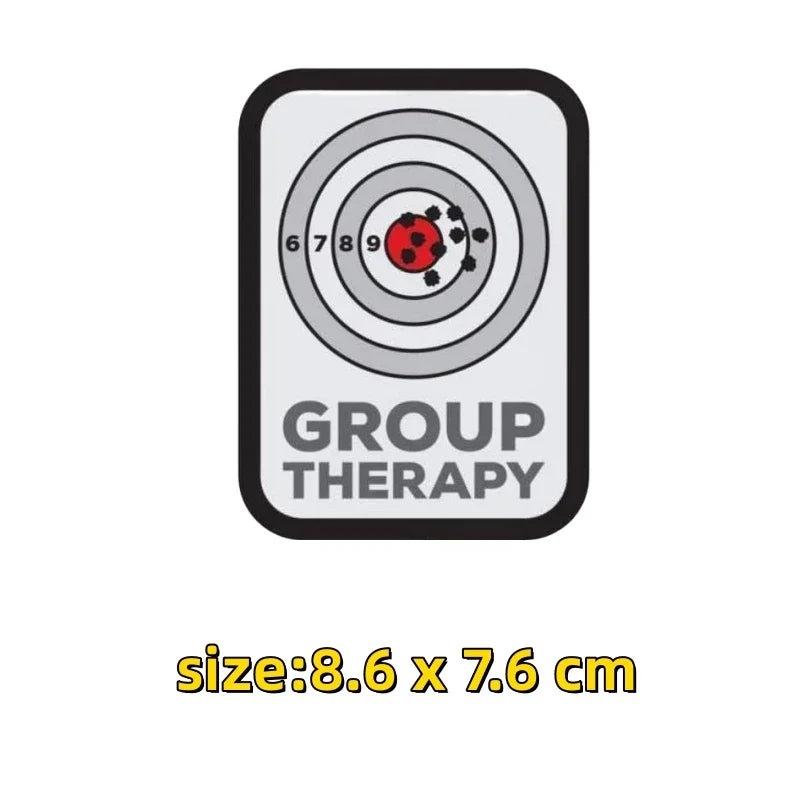 Patch Militaire "Group Therapy" - BLACKBEARD OUTDOOR INDUSTRIES