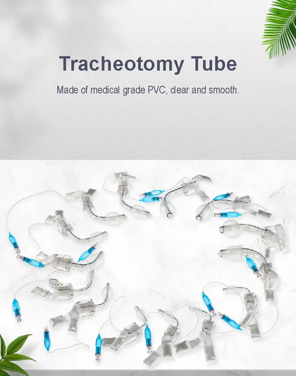 Califed Tube de Trachéostomie – PVC de Qualité Médicale, Stérilisé, Jetable avec Cuff Standard pour Hôpital Ma boutique