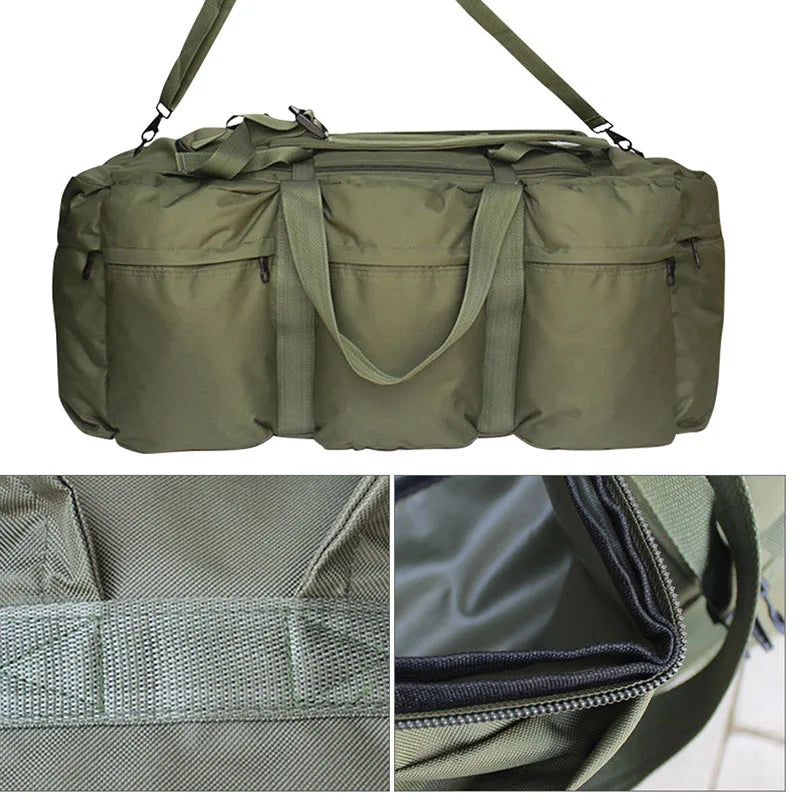 Sac à Dos Super Grand Volume 100L - Imperméable - Camping, Randonnée, Voyage - Unisexe - BLACKBEARD OUTDOOR INDUSTRIES