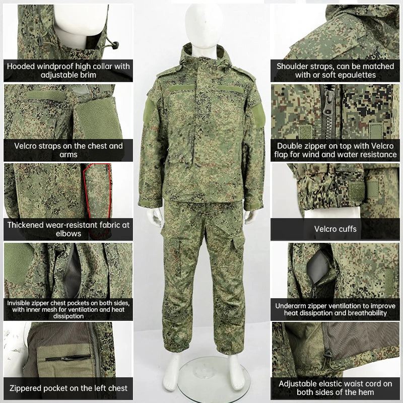 tenue russe vkbo lv5 emr - BLACKBEARD OUTDOOR INDUSTRIES