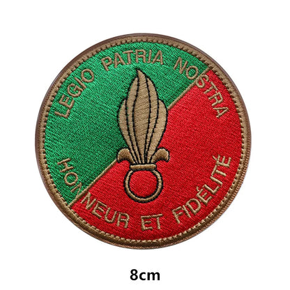 Patch Brodé Légion Étrangère France – Insigne Tactique Hook & Loop | +50 Modèles