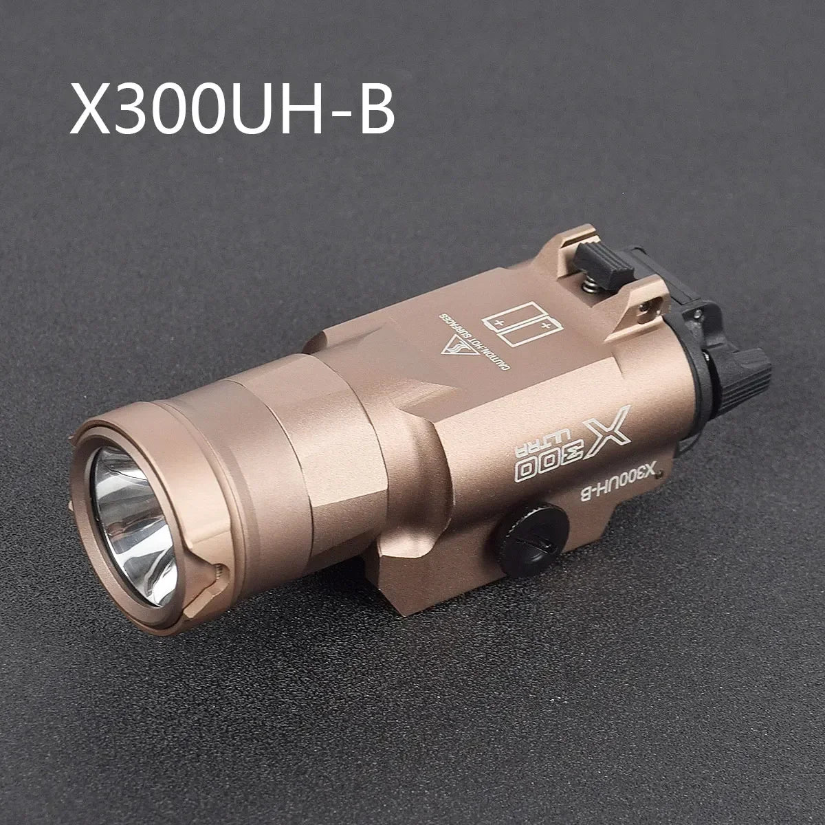 Lampe Tactique X300 Ultra / XH35 / X300V – LED Haute Puissance pour Rail 20mm - BLACKBEARD OUTDOOR INDUSTRIES