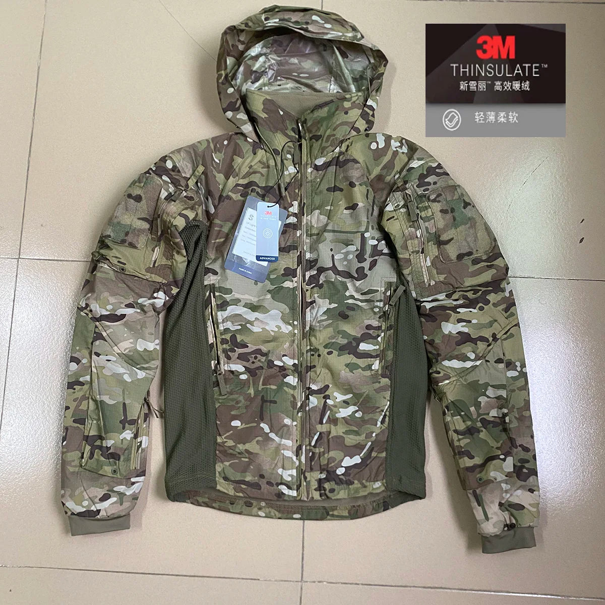 Veste Soft Shell Delta G3 avec Isolation Thinsulate™ - Veste d'Hiver Ultra-Chauffante et Résistante au Vent - BLACKBEARD OUTDOOR INDUSTRIES