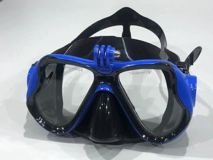 Masque de plongée et snorkeling adulte en verre trempé