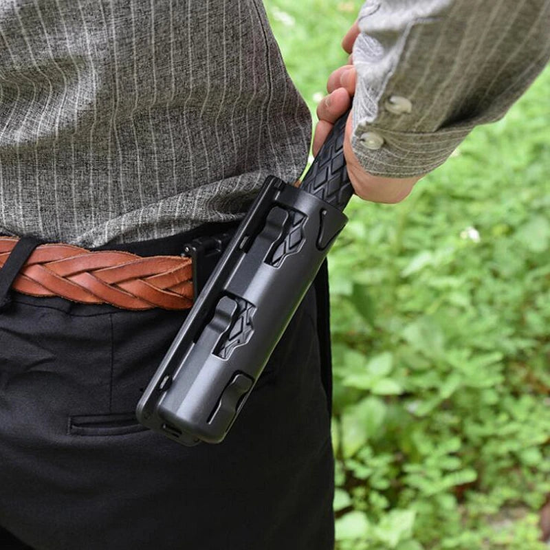 Porte-Bâton Tactique 16-26" pour Ceinture – Rotation 360° – ABS Résistant - BLACKBEARD OUTDOOR INDUSTRIES