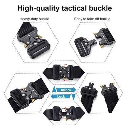 Pack de 2 Ceintures Tactiques en Nylon – Polyvalence et Durabilité Ma boutique