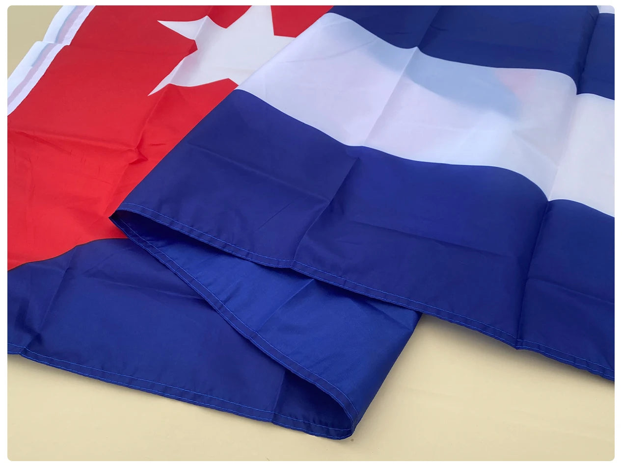 Drapeau Cubain – 90x150 cm – Drapeau en Polyester Suspendu – Décoration Intérieure et Extérieure avec Livraison Gratuite BLACKBEARD OUTDOOR INDUSTRIES