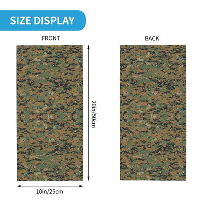 Tiger Stripe Camo – Bandeau Tour de Cou Hiver Multifonction pour Hommes et Femmes | Parfait pour Randonnée, Cyclisme, Sports Outdoor et Usage Quotidien - BLACKBEARD OUTDOOR INDUSTRIES