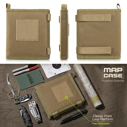 Porte-carte tactique étanche avec pochette EDC