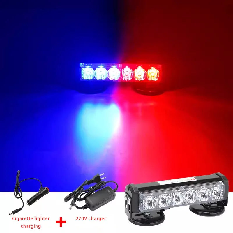 Gyrophare LED Rechargeable – Gyrophare Police Magnétique | Haute Visibilité - BLACKBEARD OUTDOOR INDUSTRIES