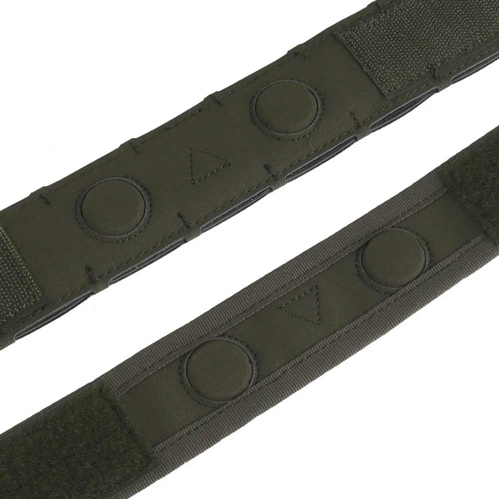 Ceinture Tactique Double Couche avec Boucle Métallique Cobra et Système MOLLE - Ceinture de Combat Soft avec Positionnement Magnétique BLACKBEARD OUTDOOR INDUSTRIES