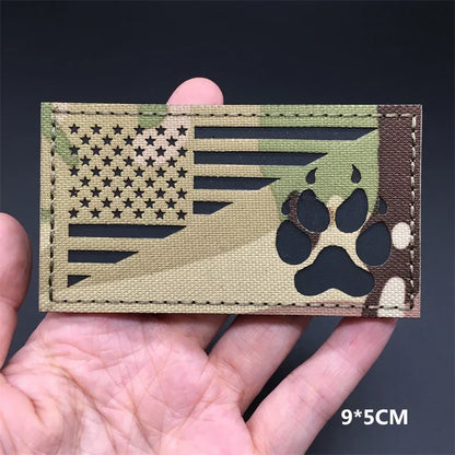 Patches Drapeaux Nationaux 3D Multicam – Réfléchissant IR, Découpe Laser, Hook & Loop | Tactique, Airsoft, DIY | 45+ Pays - BLACKBEARD OUTDOOR INDUSTRIES