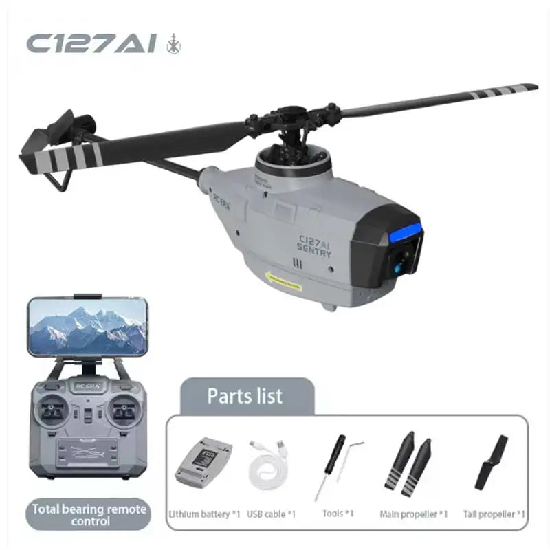 RC ERA C127 AI – Hélicoptère RC Brushless FPV 1080P IA | Blackbeard Outdoor - BLACKBEARD OUTDOOR INDUSTRIES