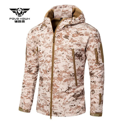 Veste Softshell Homme Shark Skin - Chaude, Respirante et Résistante aux Intempéries - BLACKBEARD OUTDOOR INDUSTRIES
