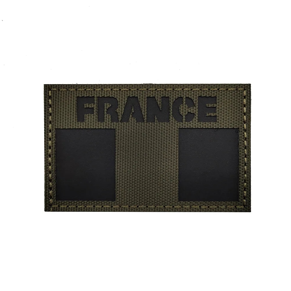 Patch Brodé Légion Étrangère France – Insigne Tactique Hook & Loop | +50 Modèles