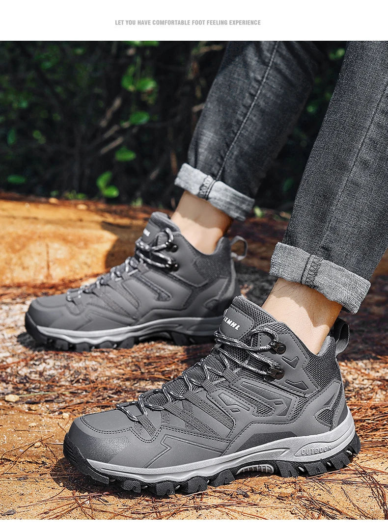 Chaussures de Randonnée Unisexe Antidérapantes Hautes - BLACKBEARD OUTDOOR INDUSTRIES