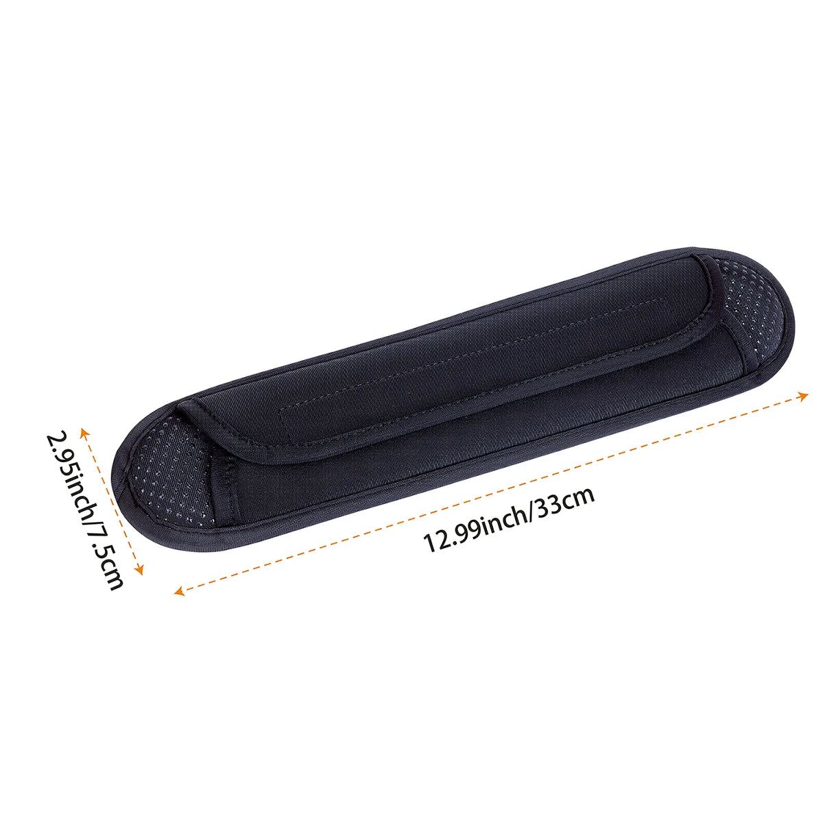 Lot de 2 Coussinets d'Épaule Universels Antidérapants – Épaulières Épaisses pour Sac à Dos, Sacs à Bandoulière, Sangles de Guitare, Sacs Ordinateur, etc. - BLACKBEARD OUTDOOR INDUSTRIES