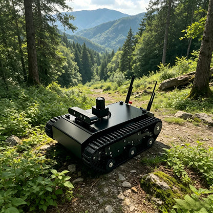 Robot Autonome SLAM — Navigation ROS, Raspberry Pi / Jetson Nano, Contrôle en Essaim — Police, Déminage, Sauvetage, R&D - BLACKBEARD OUTDOOR INDUSTRIES