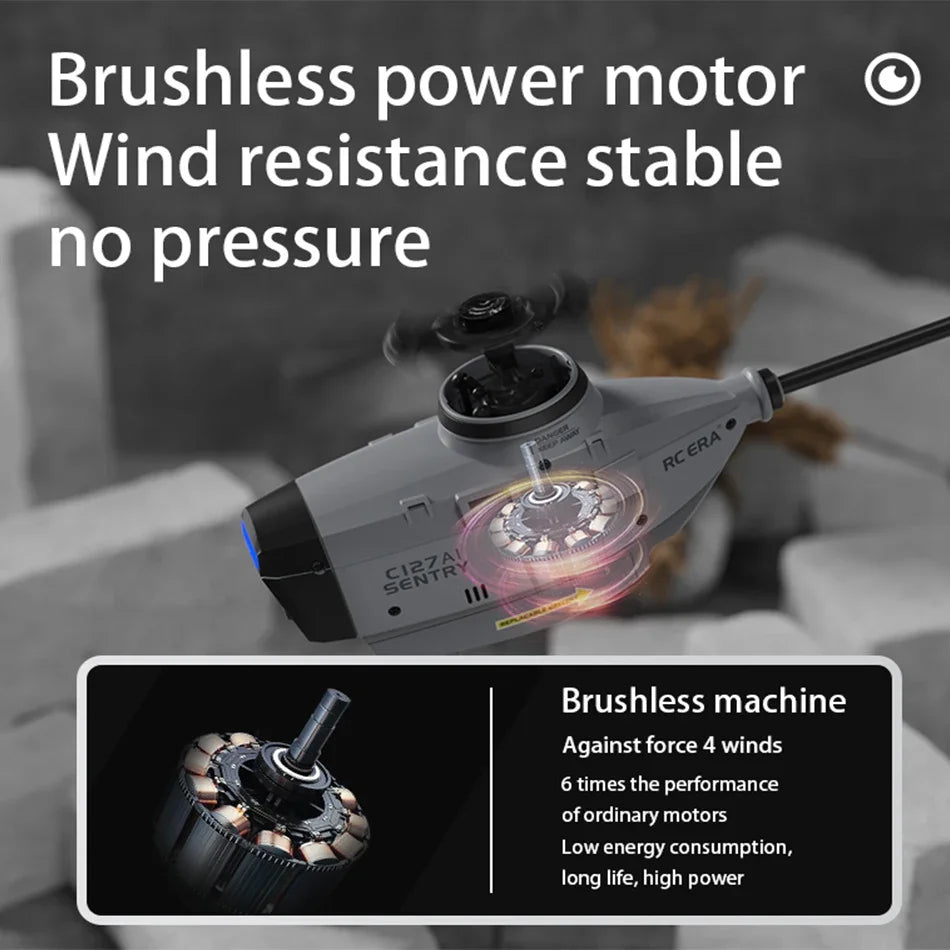 RC ERA C127 AI – Hélicoptère RC Brushless FPV 1080P IA | Blackbeard Outdoor - BLACKBEARD OUTDOOR INDUSTRIES