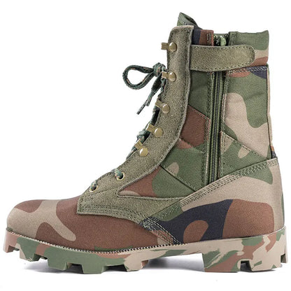 Bottes Tactiques Desert Boots Vertes - Imperméables, Tailles 37 à 48