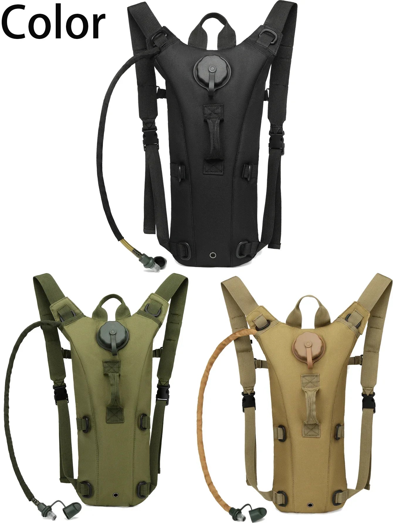 Sac à Dos d’Hydratation Outdoor avec Réservoir 3L – Imperméable pour Running, Randonnée, Vélo, Chasse et Camping - BLACKBEARD OUTDOOR INDUSTRIES