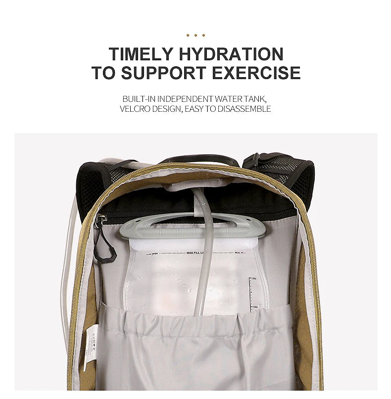 Sac à Dos de Randonnée 35L – Imperméable avec Housse de Pluie Intégrée | Mixte Homme/Femme - BLACKBEARD OUTDOOR INDUSTRIES