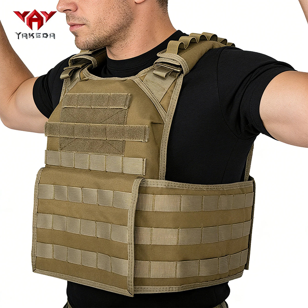 Porte-plaques tactique YAKEDA MOLLE – coloris coyote