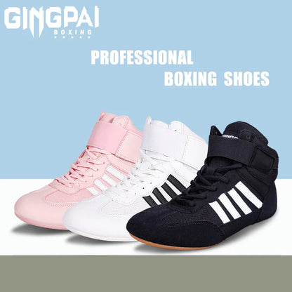 Chaussures de Boxe & Lutte Professionnelles – Respirantes, Antidérapantes | Homme & Femme | Pointures 31–45 | 5 Coloris - BLACKBEARD OUTDOOR INDUSTRIES