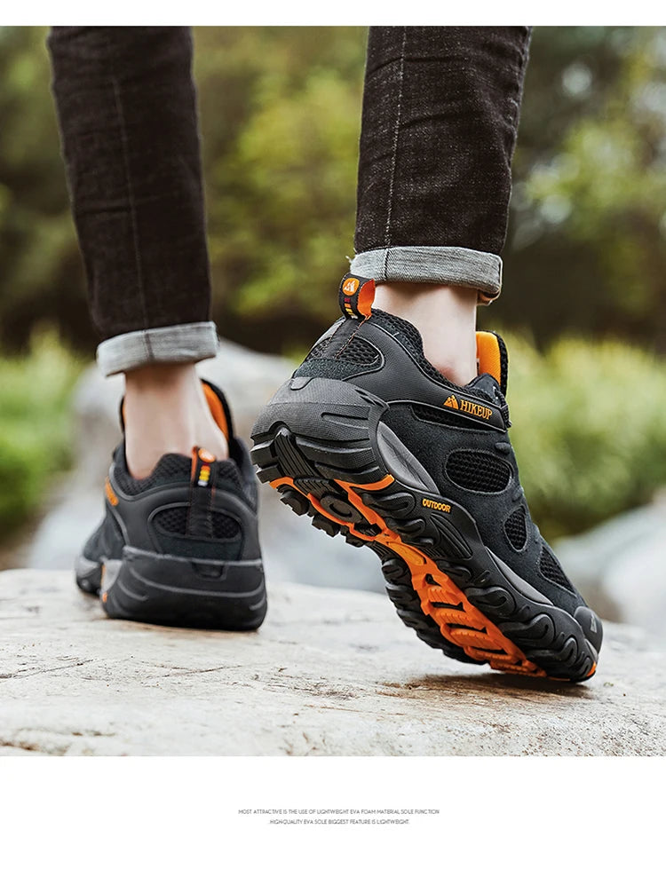 Chaussures de Randonnée Homme HIKEUP – Respirantes, Antidérapantes, Splashproof – Trekking, Chasse, Escalade - BLACKBEARD OUTDOOR INDUSTRIES