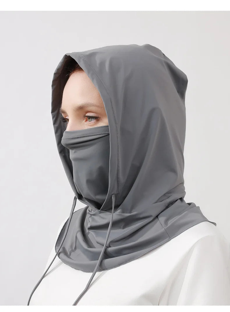 Balaclava Men Women Face Mask Sun/UV Protection Breathable Long Neck Covers Ma boutique