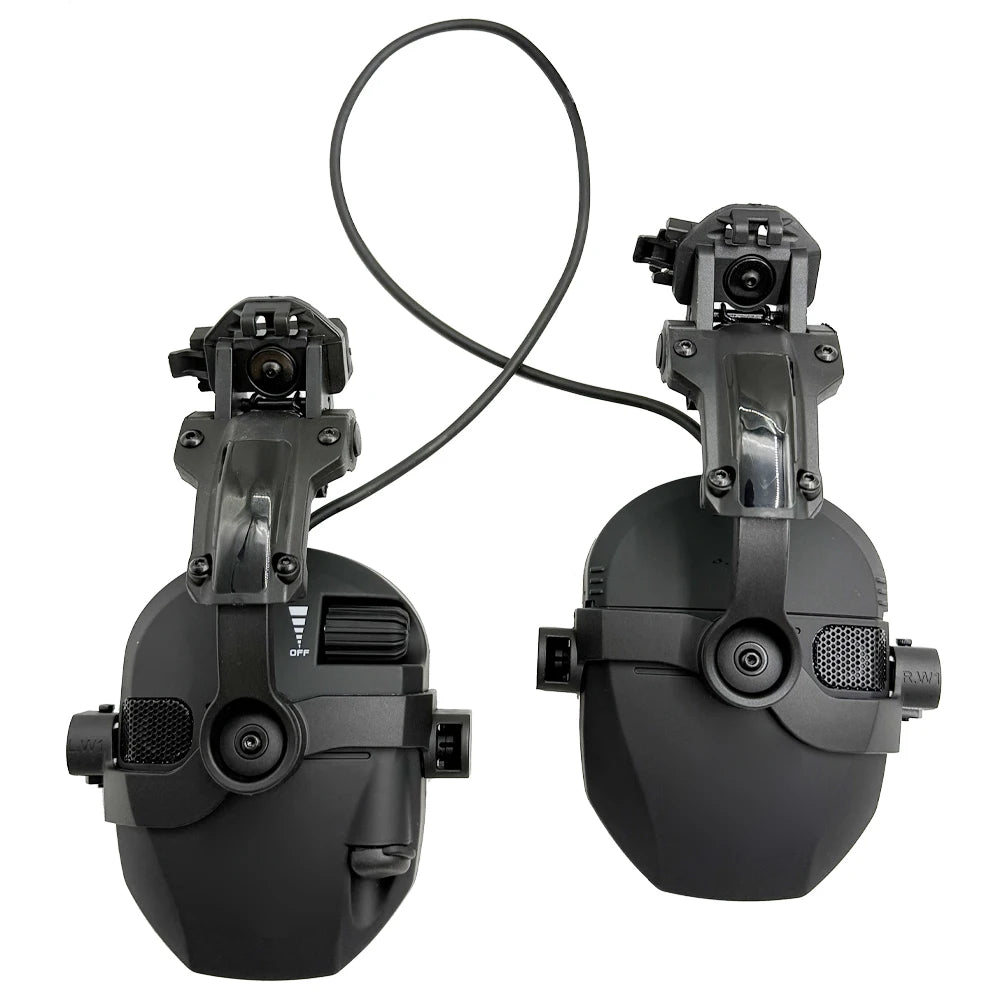 Casque Anti-bruit Électronique Tactique – Protection Auditive Chasse & Tir