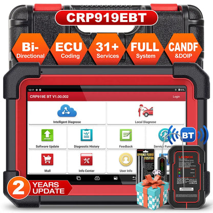 LAUNCH X431 CRP919E / CRP919E BT - Outil de Diagnostic Auto Professionnel - BLACKBEARD OUTDOOR INDUSTRIES